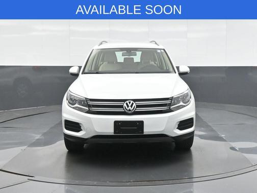Pure White 2017 Volkswagen Tiguan 2.0T S 4MOTION