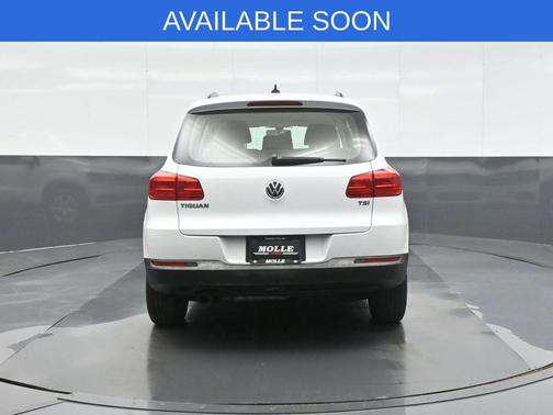 Pure White 2017 Volkswagen Tiguan 2.0T S 4MOTION