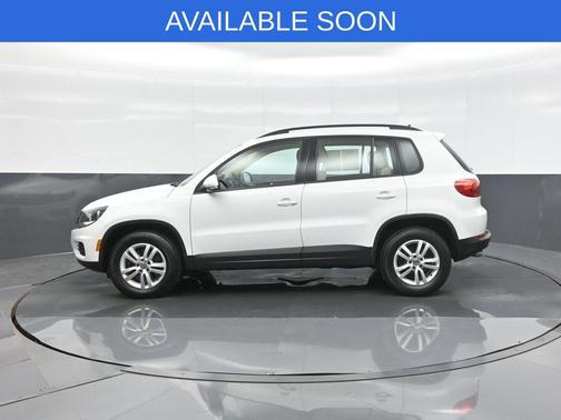 Pure White 2017 Volkswagen Tiguan 2.0T S 4MOTION