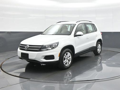 Pure White 2017 Volkswagen Tiguan 2.0T S 4MOTION
