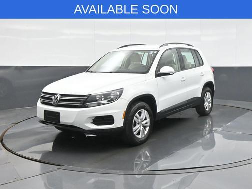 Pure White 2017 Volkswagen Tiguan 2.0T S 4MOTION