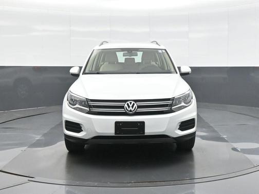 Pure White 2017 Volkswagen Tiguan 2.0T S 4MOTION