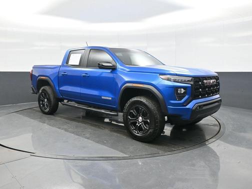 Dynamic Blue Metallic 2023 GMC Canyon Elevation
