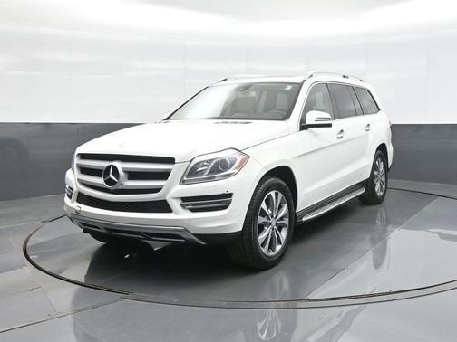 White 2015 Mercedes-Benz GL-Class 4MATIC