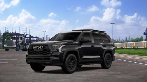 Midnight Black Metallic 2026 Toyota Sequoia TRD Pro