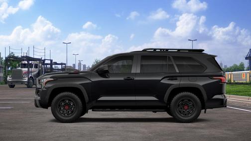 Midnight Black Metallic 2026 Toyota Sequoia TRD Pro
