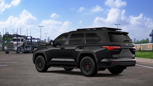 Midnight Black Metallic 2026 Toyota Sequoia TRD Pro