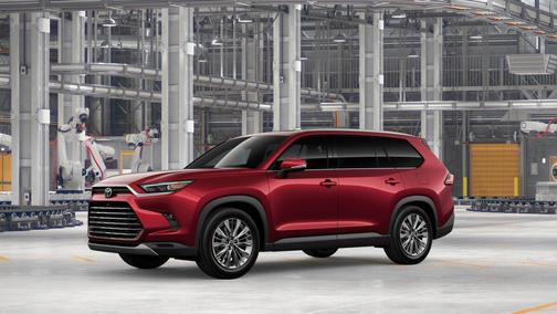 Ruby Flare Pearl 2026 Toyota Grand Highlander Platinum