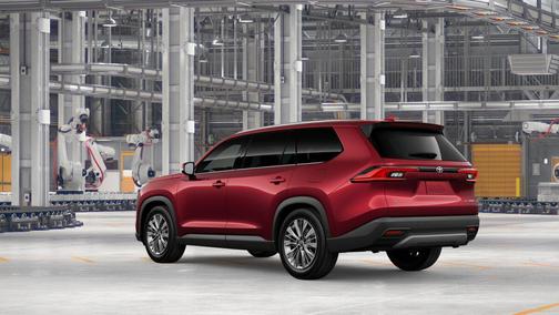 Ruby Flare Pearl 2026 Toyota Grand Highlander Platinum
