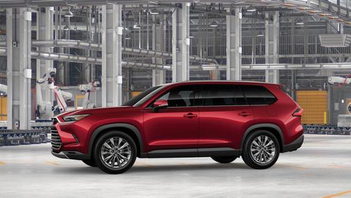Ruby Flare Pearl 2026 Toyota Grand Highlander Platinum