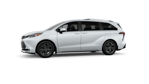 Wind Chill Pearl 2026 Toyota Sienna Platinum