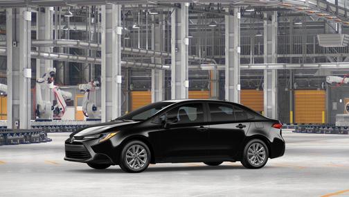 Midnight Black Metallic 2026 Toyota Corolla LE