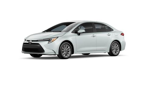 Wind Chill Pearl 2026 Toyota Corolla Hybrid XLE