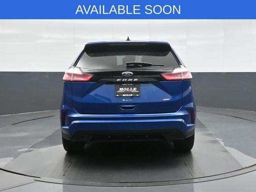 Atlas Blue Metallic 2022 Ford Edge ST Line