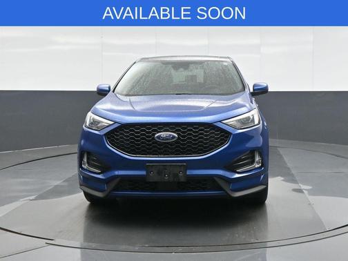Atlas Blue Metallic 2022 Ford Edge ST Line