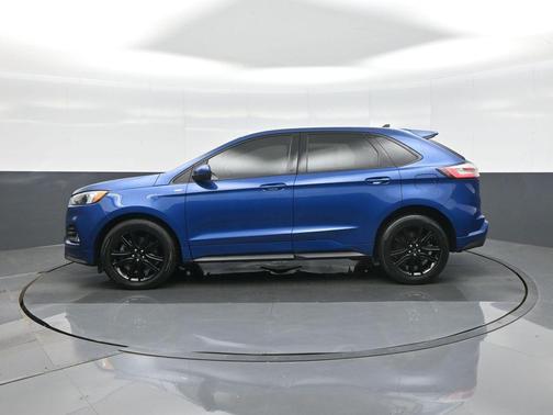 Atlas Blue Metallic 2022 Ford Edge ST Line