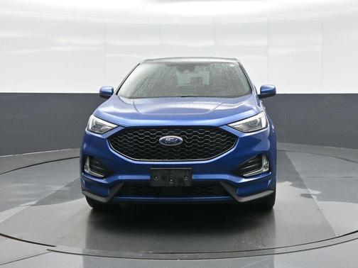 Atlas Blue Metallic 2022 Ford Edge ST Line