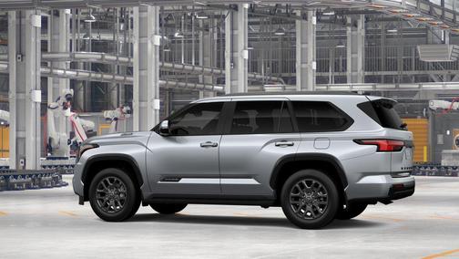 Celestial Silver Metallic 2026 Toyota Sequoia Platinum