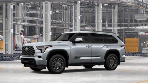 Celestial Silver Metallic 2026 Toyota Sequoia Platinum