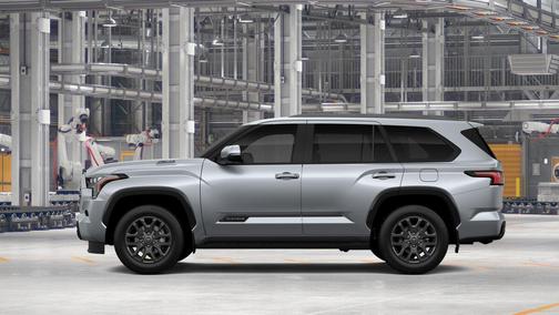 Celestial Silver Metallic 2026 Toyota Sequoia Platinum