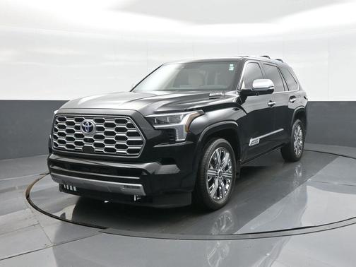 Midnight Black Metallic 2024 Toyota Sequoia Capstone