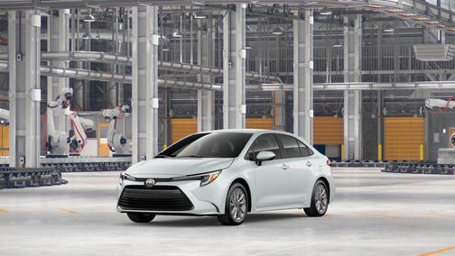 Wind Chill Pearl 2027 Toyota Corolla Hybrid LE