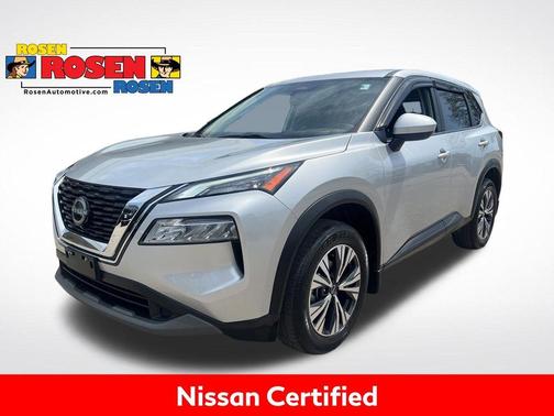 Brilliant Silver Metallic 2023 Nissan Rogue SV