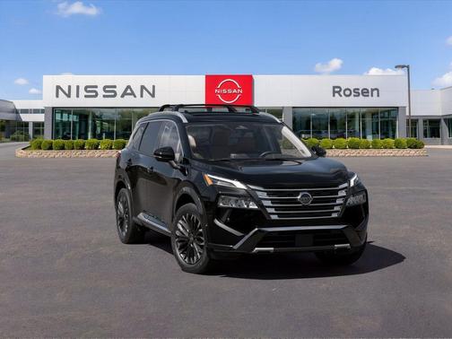 Black 2026 Nissan Rogue Platinum