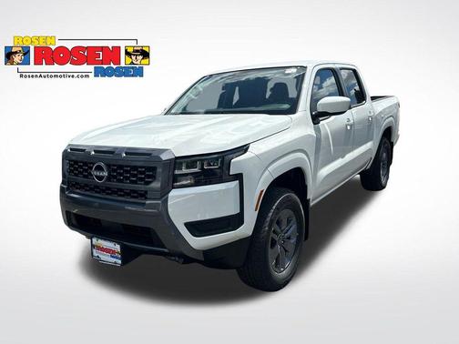 Glacier White 2026 Nissan Frontier SV