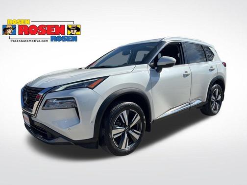 White 2023 Nissan Rogue SL