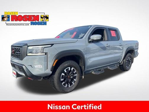 Boulder Gray Pearl 2023 Nissan Frontier PRO-4X