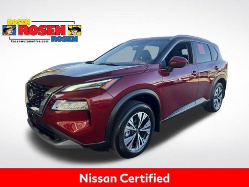 Scarlet Ember 2023 Nissan Rogue SV