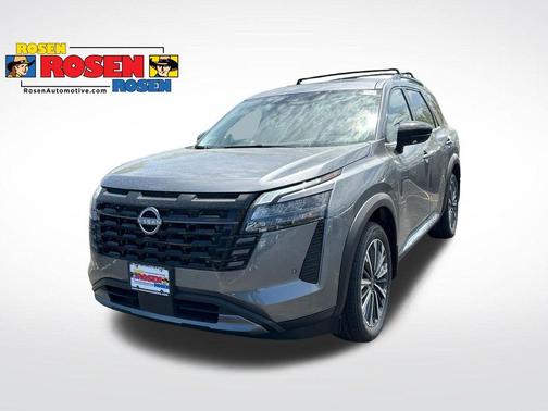 Gun Metallic 2026 Nissan Pathfinder Platinum