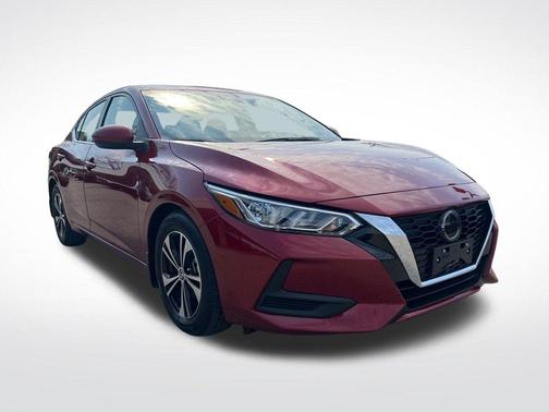 Scarlet Ember 2023 Nissan Sentra SV