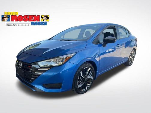 Electric Blue Metallic 2024 Nissan Versa 1.6 SR