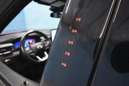 Red 2021 Ford Explorer ST