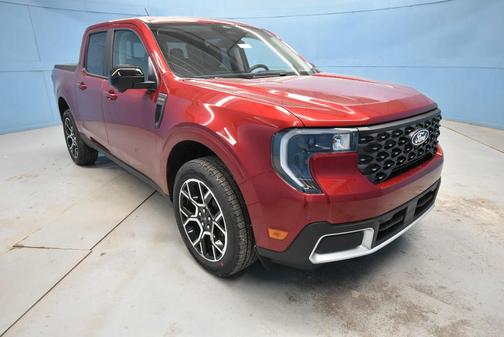 Ruby Red Metallic 2026 Ford Maverick Lariat