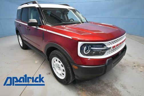 Ruby Red Metallic Tinted Clearcoat 2025 Ford Bronco Sport Heritage