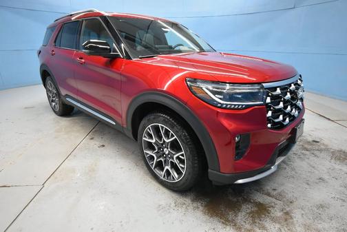 Ruby Red 2027 Ford Explorer Platinum