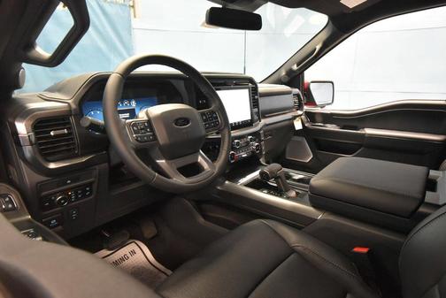 Red Metallic 2025 Ford F-150 Lariat