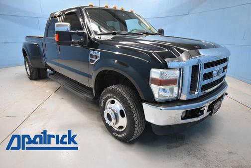 Black 2008 Ford F-350 Lariat Super Duty