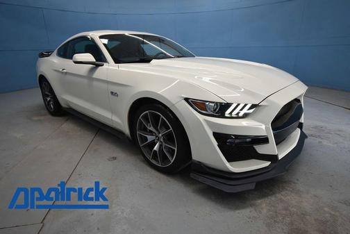 Wimbledon White 2015 Ford Mustang GT 50 Years Limited Edition