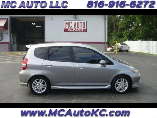 Silver 2007 Honda Fit Sport