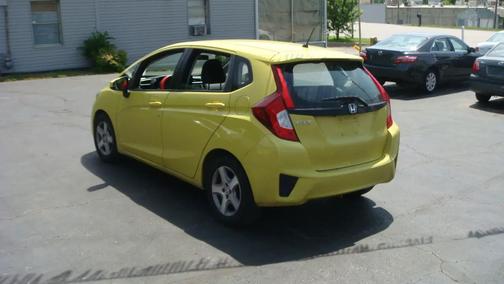 Yellow 2015 Honda Fit LX
