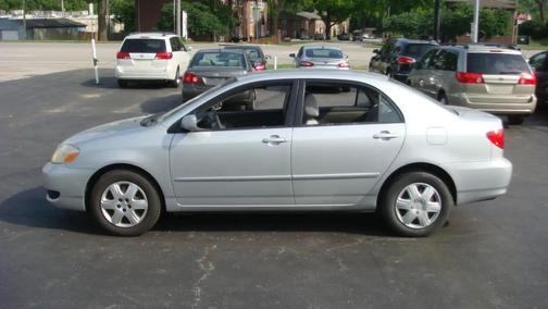 Silver 2008 Toyota Corolla LE