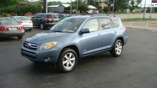 Blue 2008 Toyota RAV4 Limited