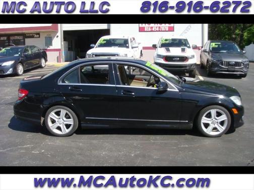 Black 2010 Mercedes-Benz C-Class C300 Luxury Sedan