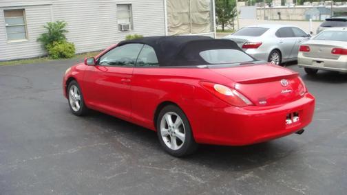 Red 2004 Toyota Camry Solara SE V6