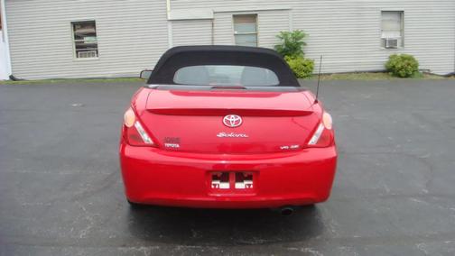 Red 2004 Toyota Camry Solara SE V6