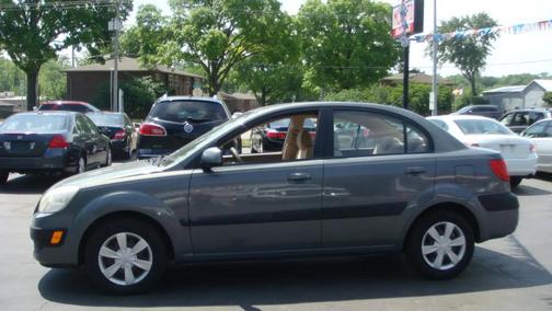 Blue 2006 Kia Rio LX